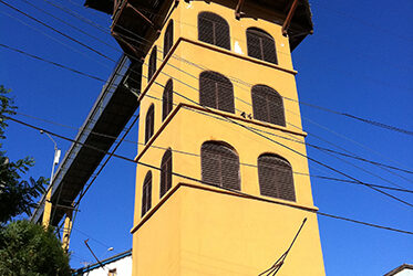 Obra mejoramiento Ascensor Polanco, Valparaíso