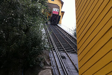 Obra mejoramiento Ascensor Barón, Valparaíso